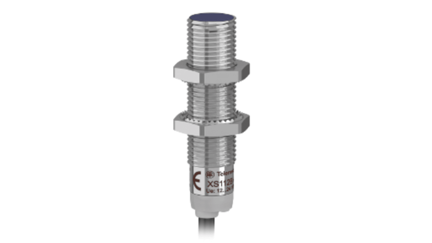 Rs-Online Sensore di prossimità Cilindro filettato Telemecanique Sensors M12 rilevamento 4 mm 12 → 24 V CC