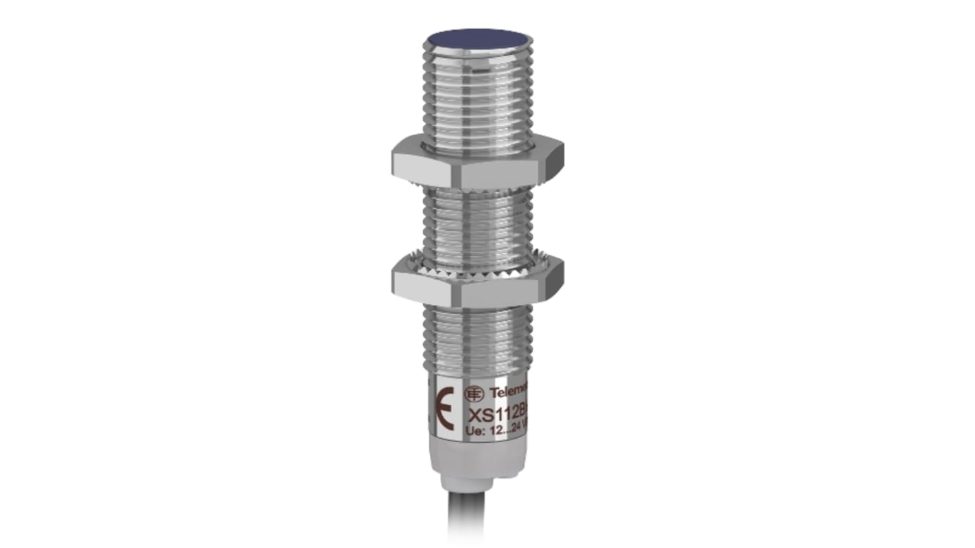 Rs-Online Sensore di prossimità Cilindro filettato Telemecanique Sensors M12 rilevamento 4 mm 12 → 24 V CC