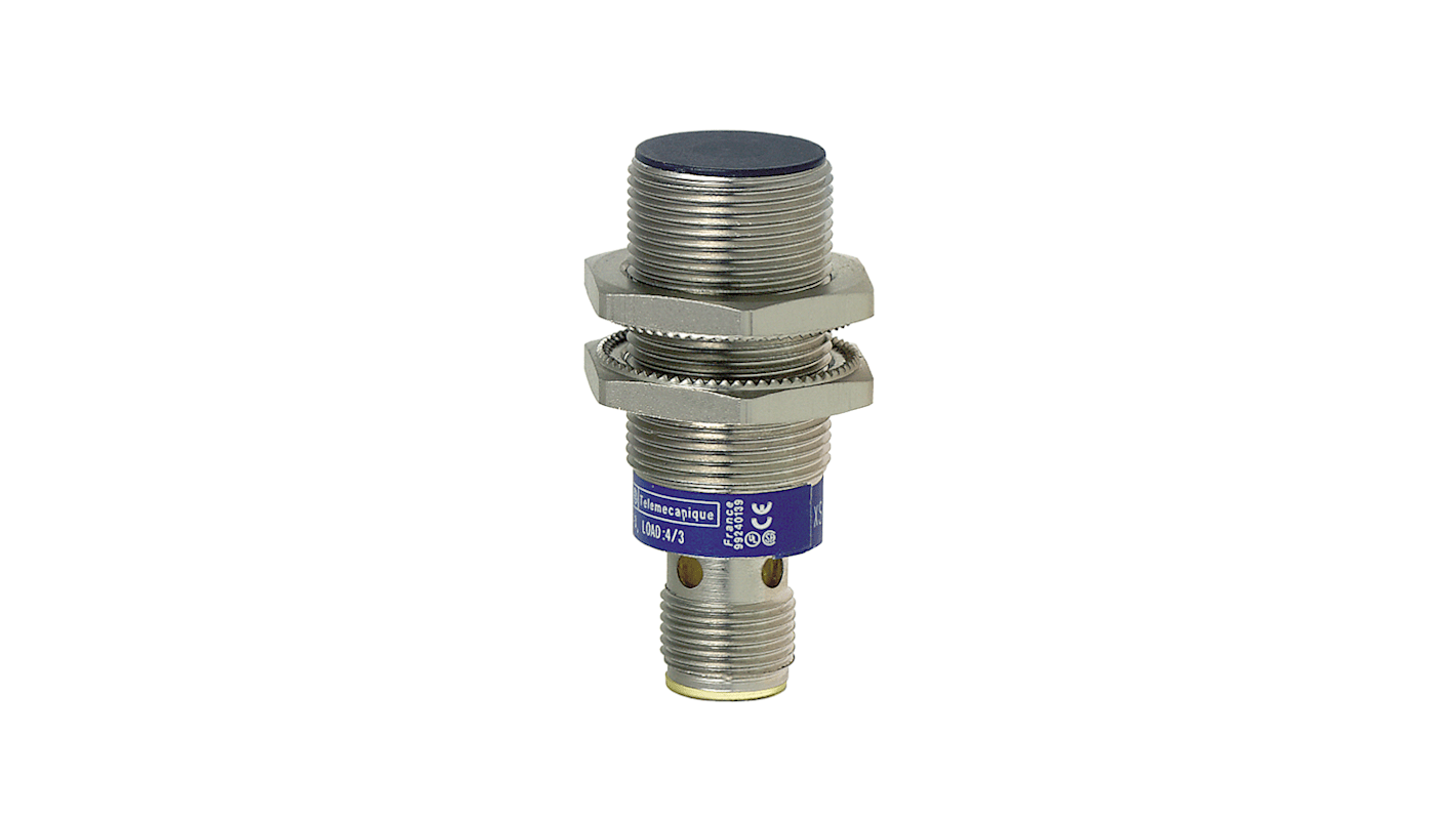 Rs-Online Sensore di prossimità Cilindro filettato Telemecanique Sensors M18 rilevamento 10 mm 12 → 24 V CC