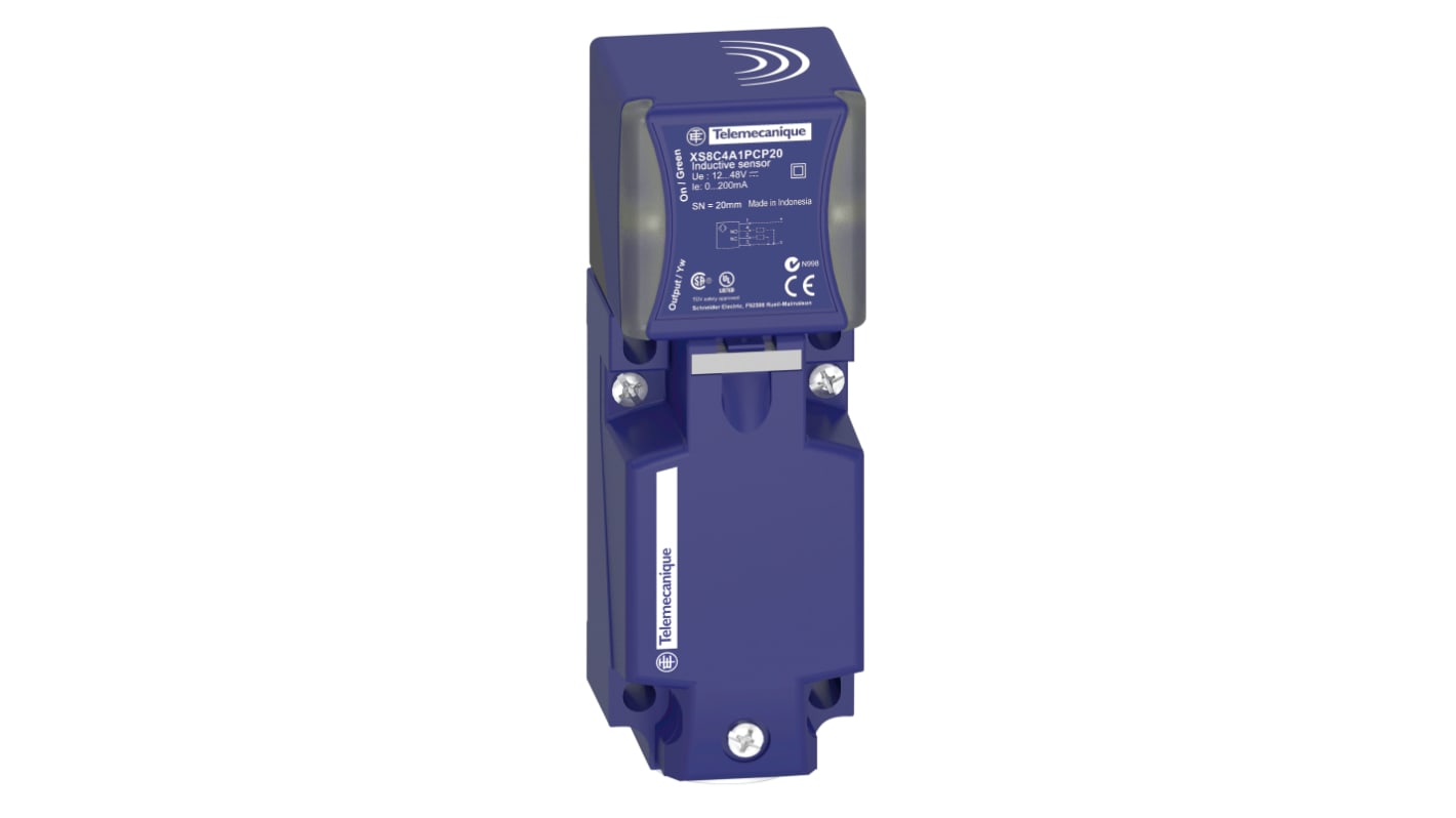Rs-Online Sensore di prossimità a parallelepipedo Telemecanique Sensors rilevamento 40 mm 12 → 48 V DC