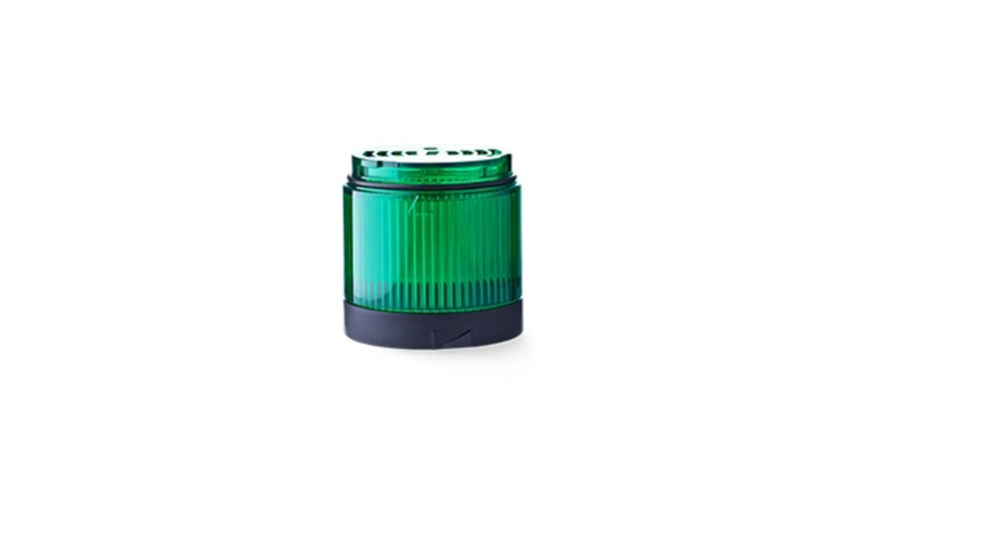 Colonne lumineuse AUER Signal, série PC7DC, Vert, 24 V c.a./c.c., PC7