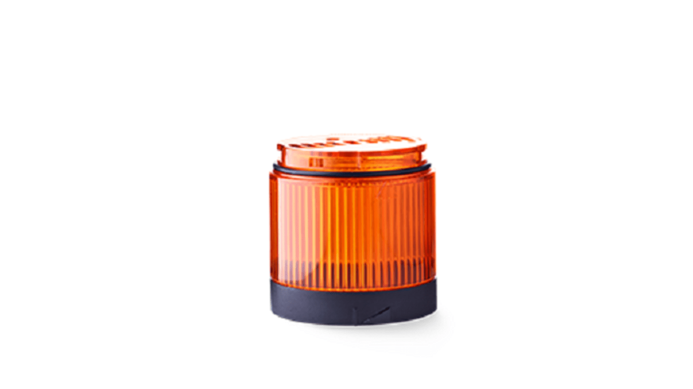 AUER Signal PC7DR Series Amber Rotating Effect Beacon Module for Use with Modul-Perfect 70 LED Signal Towers, 24 V