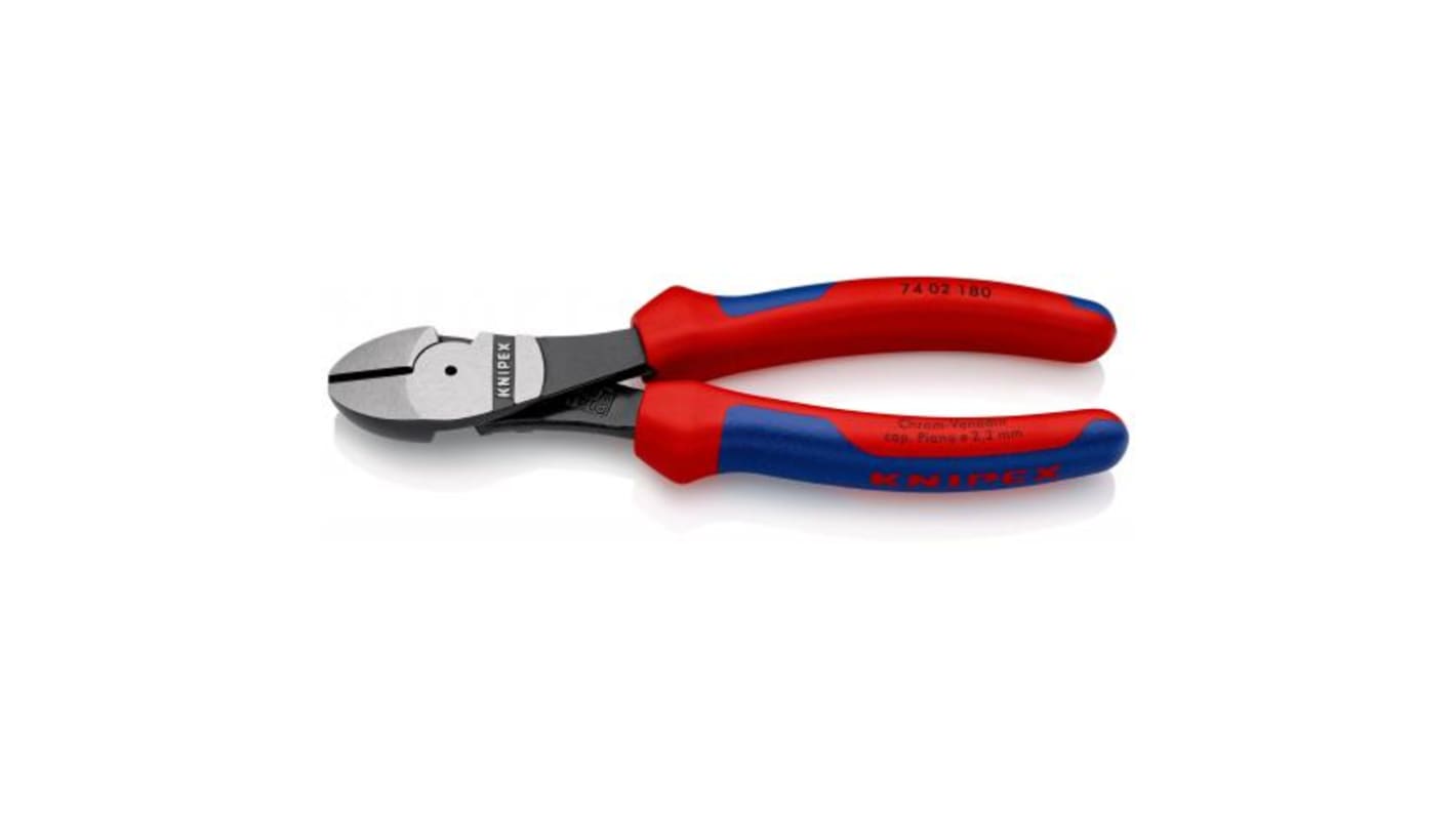 Knipex długość 180 mm gr. cięcia: 3.8mm Nie Stal elektryczna chromowo-wanadowa
