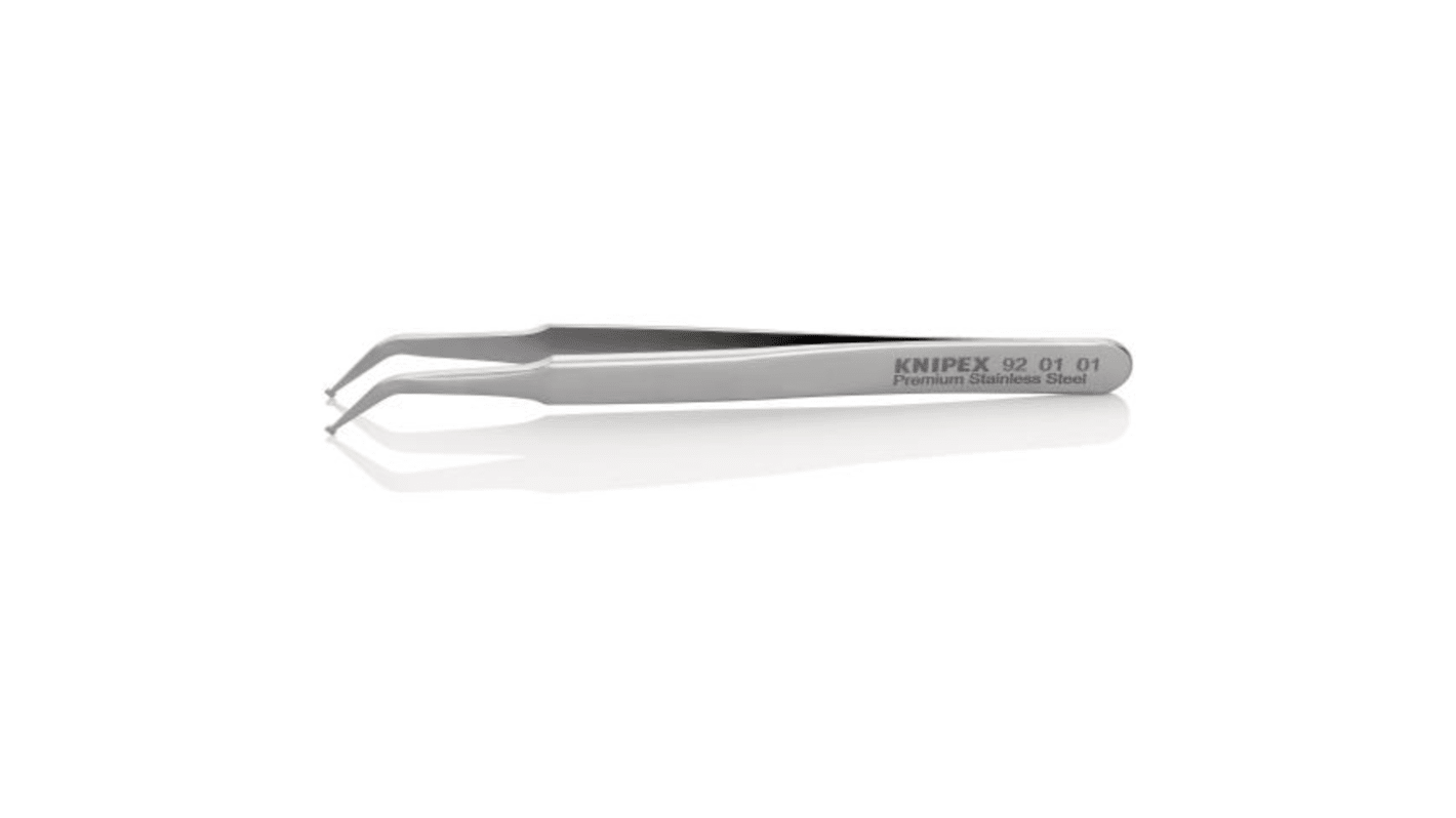 Knipex 115 mm, Stainless Steel, Smooth, Tweezer