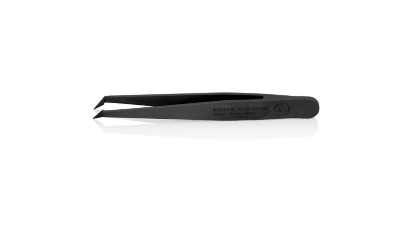 Knipex 115 mm, Plastic, Smooth, ESD Tweezer