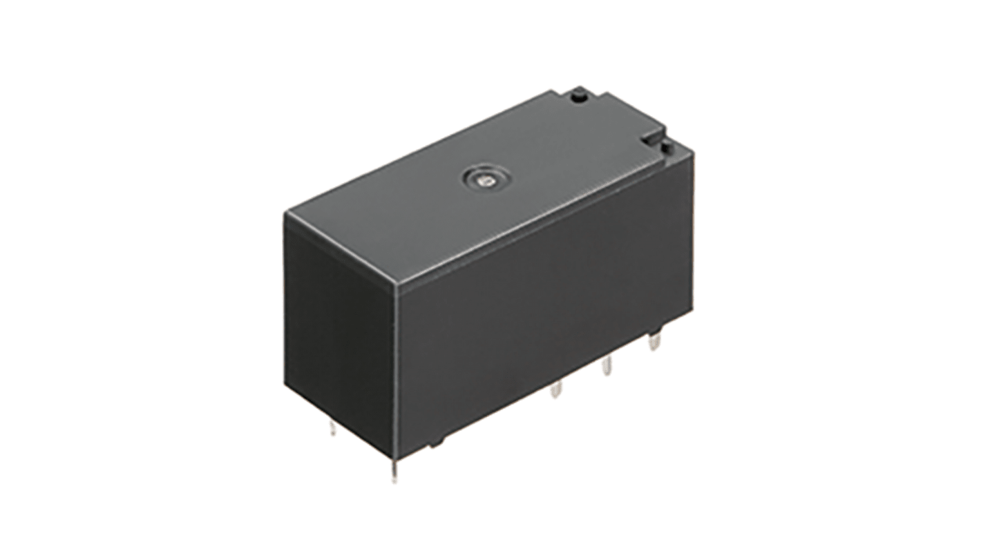 Panasonic PCB Mount Non-Latching Relay, 12V dc Coil, 33.3mA Switching Current, SPST