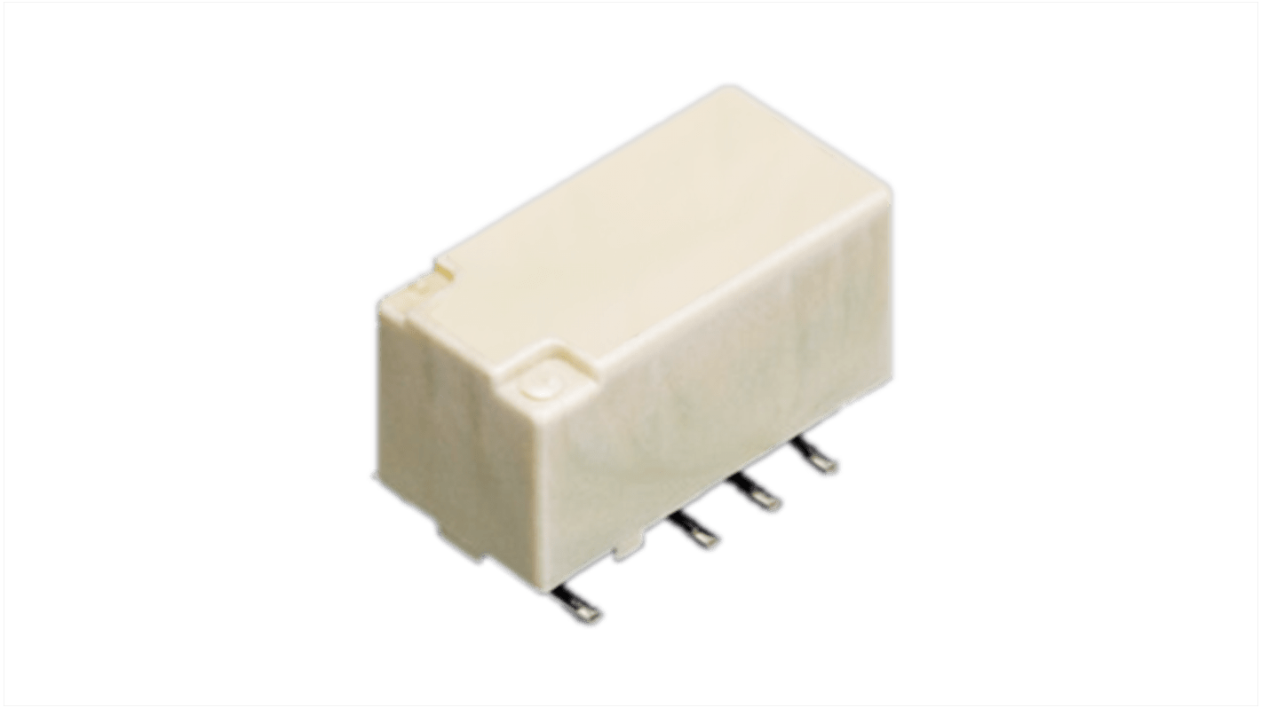 Panasonic Surface Mount Latching Relay, 5V dc Coil, DPDT