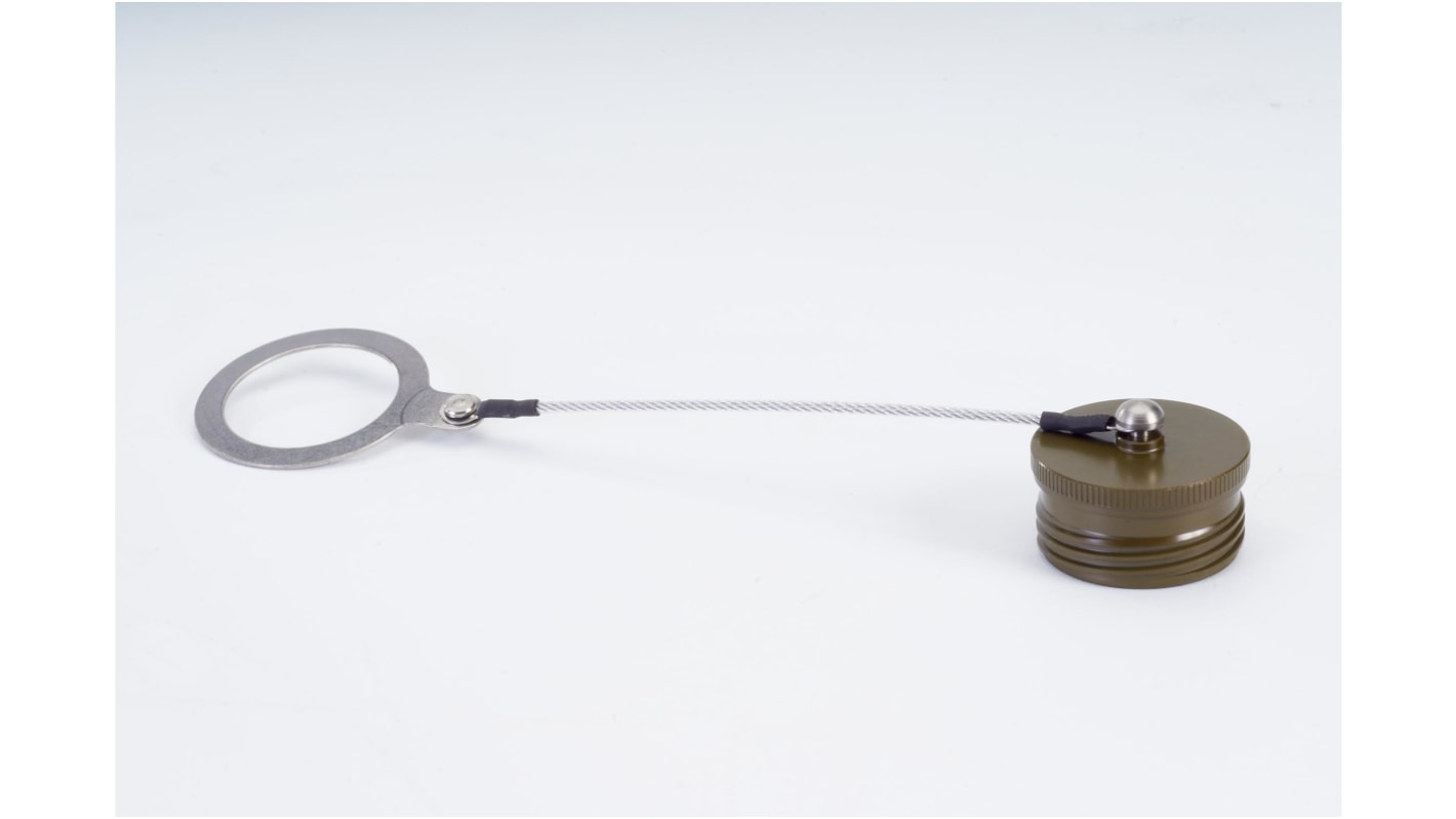 Amphenol India Series III MIL-DTL-38999 Female Circular Connector Dust Cap, Shell Size 11