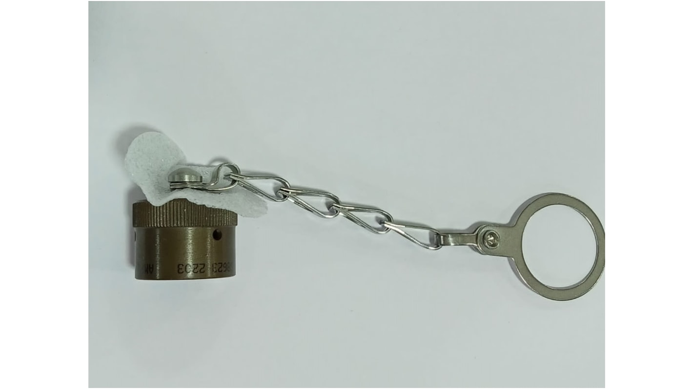 Amphenol India Sr II MIL-DTL-38999 Series II Female Circular Connector Dust Cap, Shell Size 18