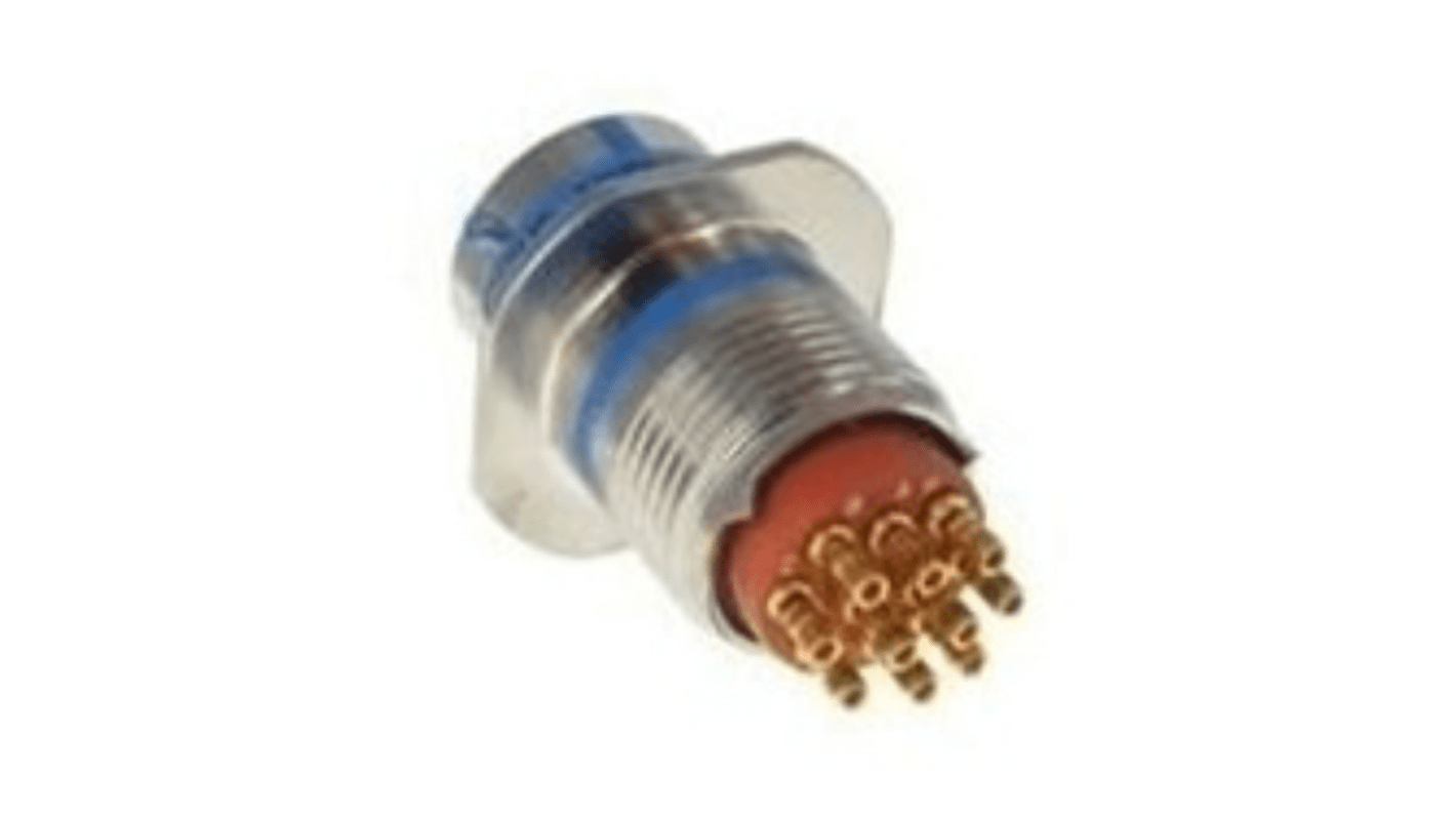 Amphenol India 19 Way MIL Spec Circular Connector Receptacle, Socket Contacts