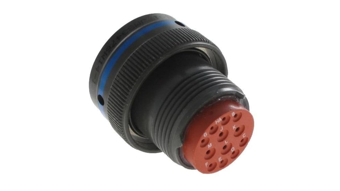 Amphenol India 39 Way MIL Spec Circular Connector Receptacle, Socket Contacts