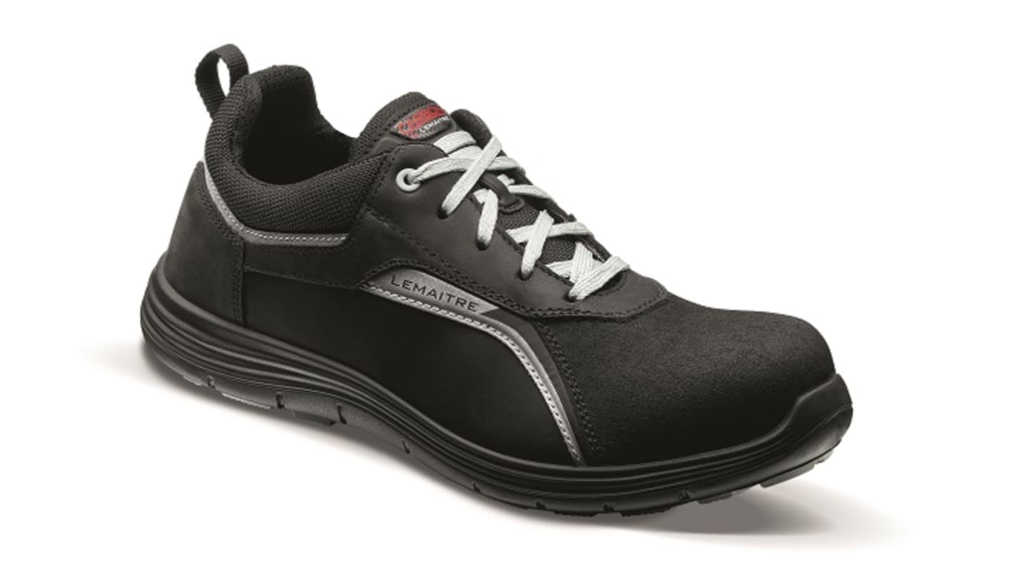 LEMAITRE SECURITE FLOYD Unisex Black Composite Toe Capped Safety Trainers, UK 10, EU 44
