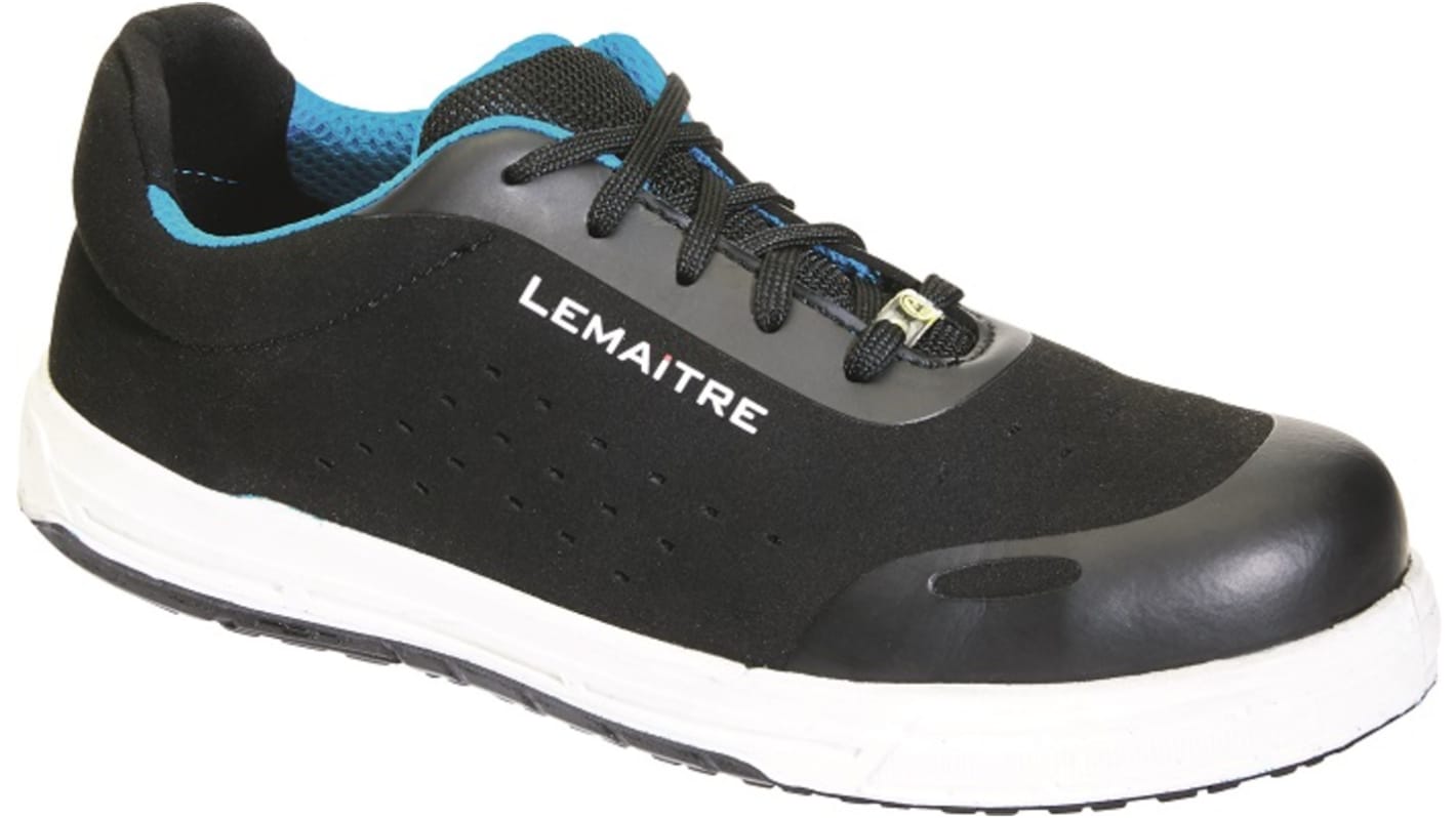 LEMAITRE SECURITE OHMEX Unisex Black Aluminium Toe Capped Low safety shoes, UK 6, EU 39