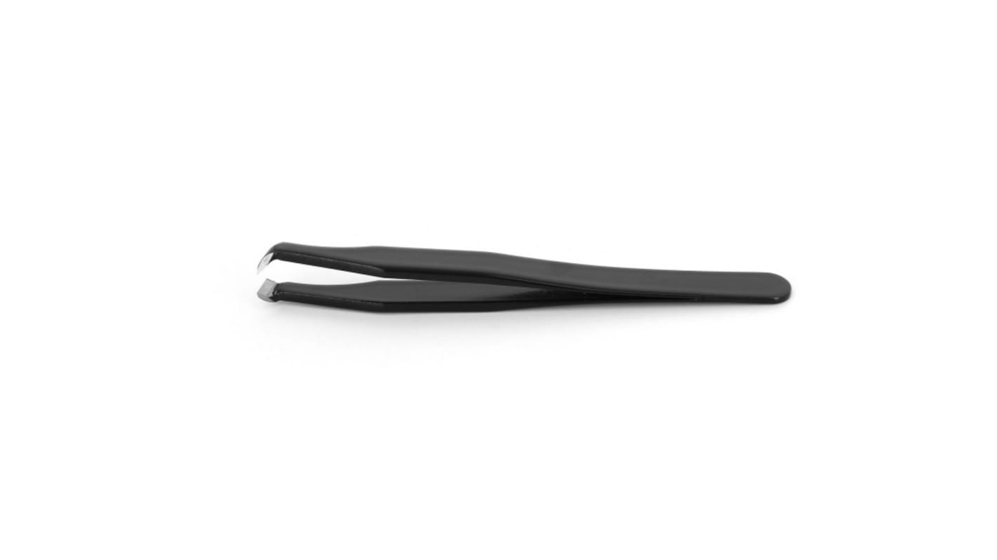 ideal-tek 115 mm, Carbon Steel, Angle, Tweezer