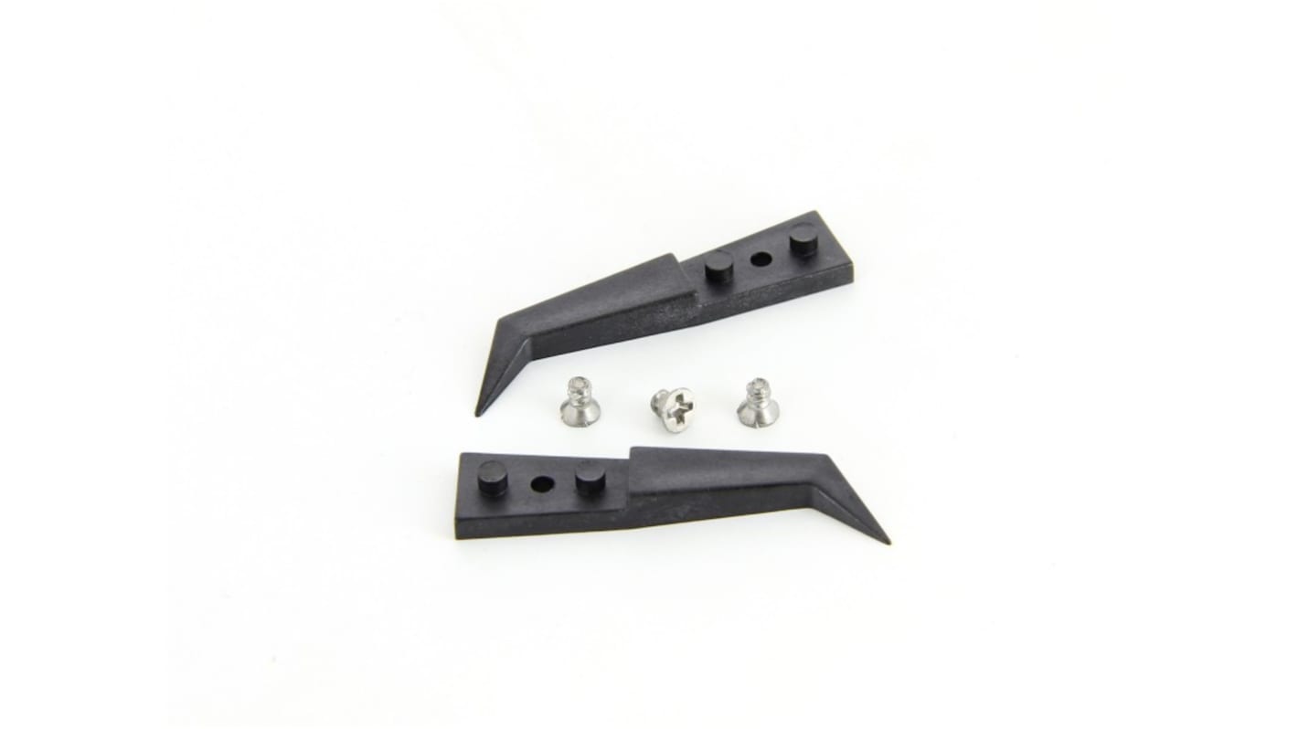 ideal-tek 36 mm, Carbon Fibre, Angle, Tweezer Tips