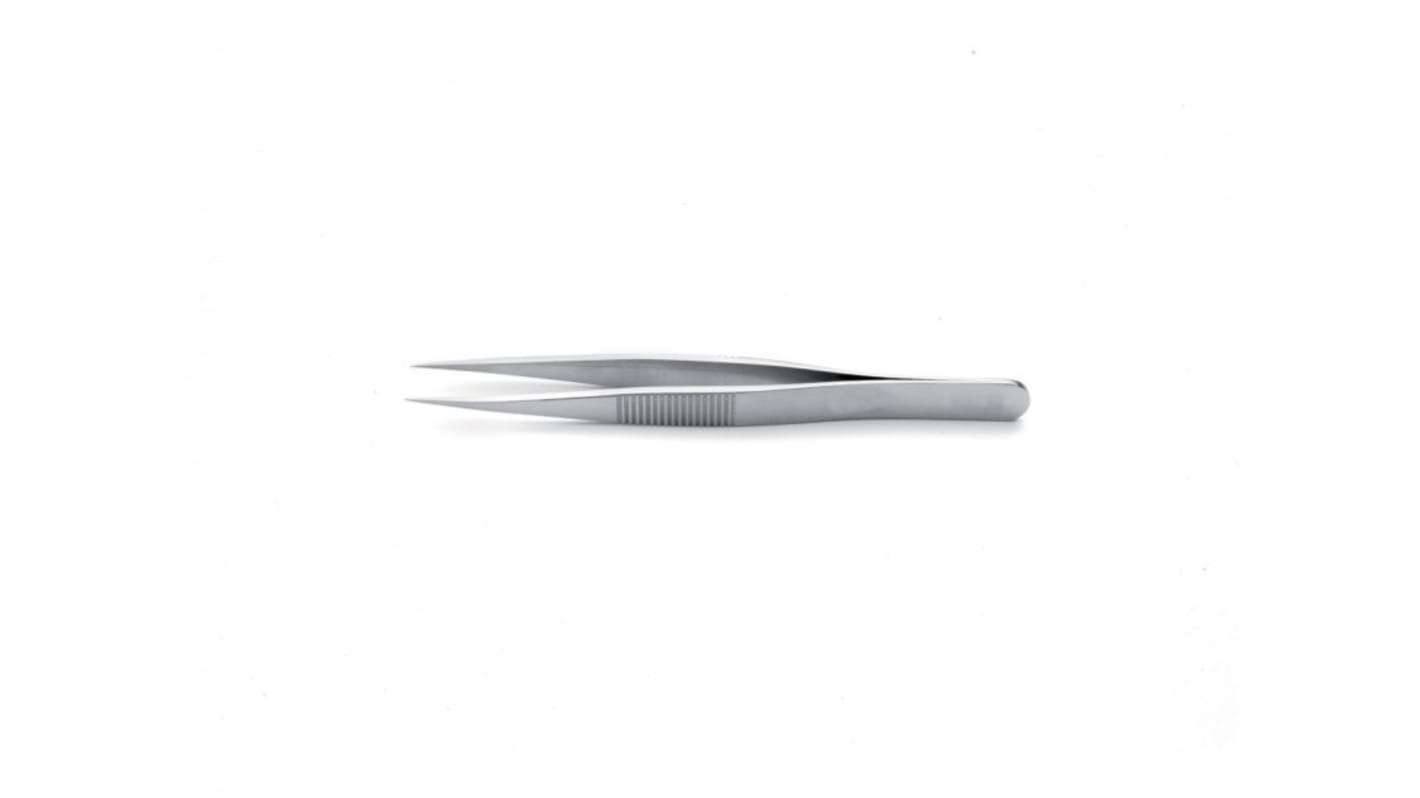 ideal-tek 90 mm, Stainless Steel, Fine, Straight, Tweezer