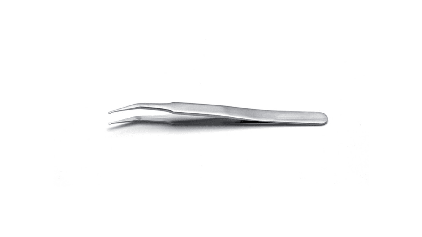 ideal-tek 120 mm, Stainless Steel, Angle, Tweezer