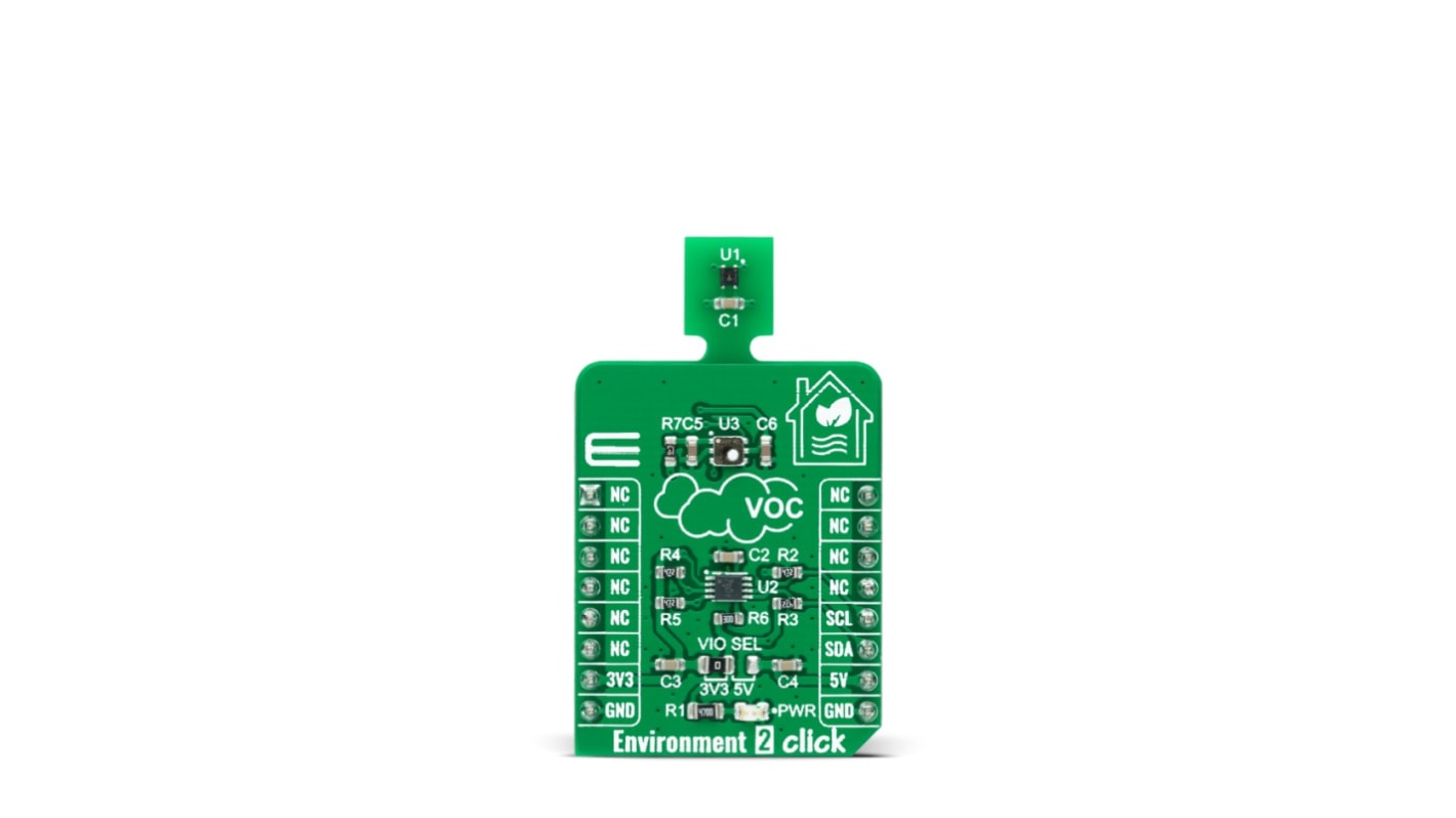 MikroElektronika Sensorudviklingsværktøj Environment 2 Click