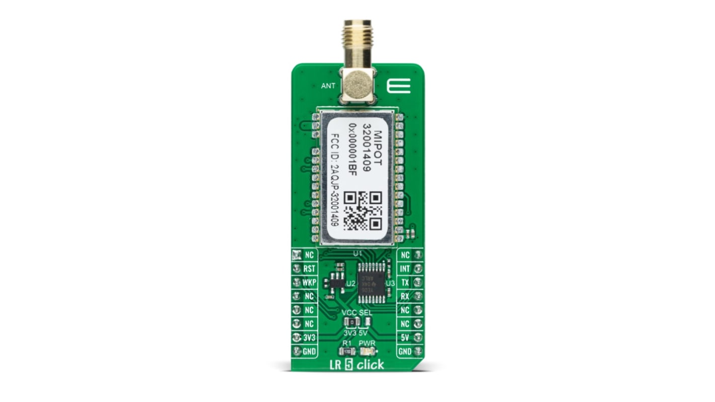 Placa complementaria LoRa LoRa MikroElektronika MIKROE-4618, frecuencia 902 → 928MHZ