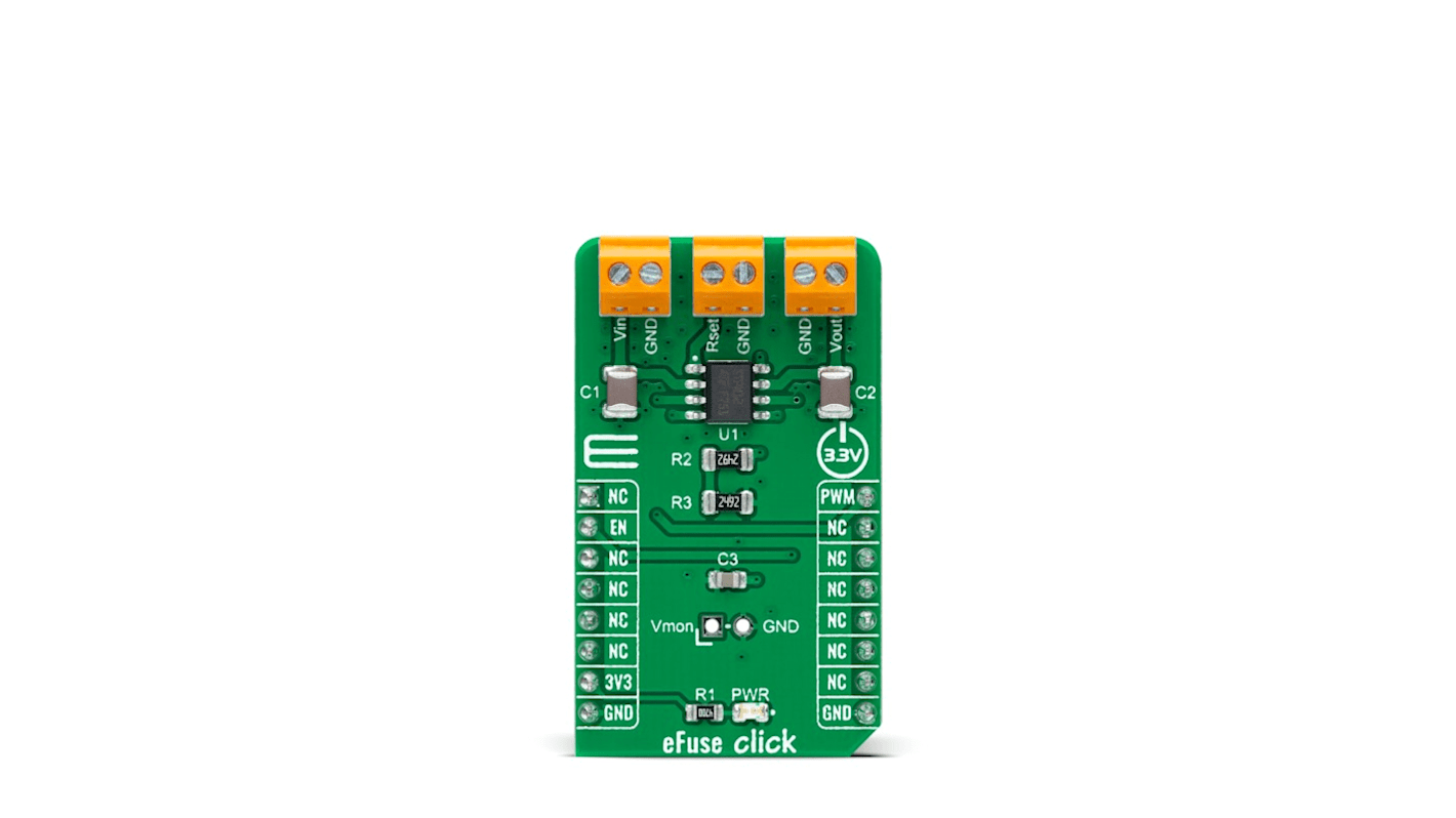 MikroElektronika eFuse Click Electronic Fuse for STPW12 for mikroBUS socket