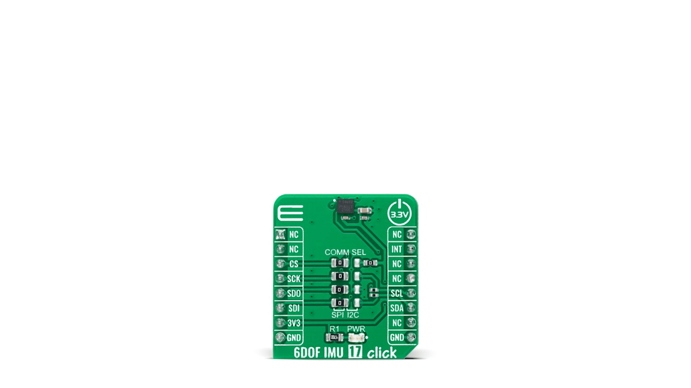 MikroElektronika 6DOF IMU 17 Click Motion Sensor Add On Board for IIM-42652 mikroBUS socket
