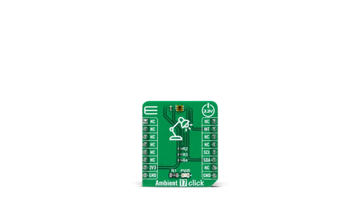 MikroElektronika Ambient 17 Click Ambient Light Sensor Add On Board for TSL2572 mikroBUS socket