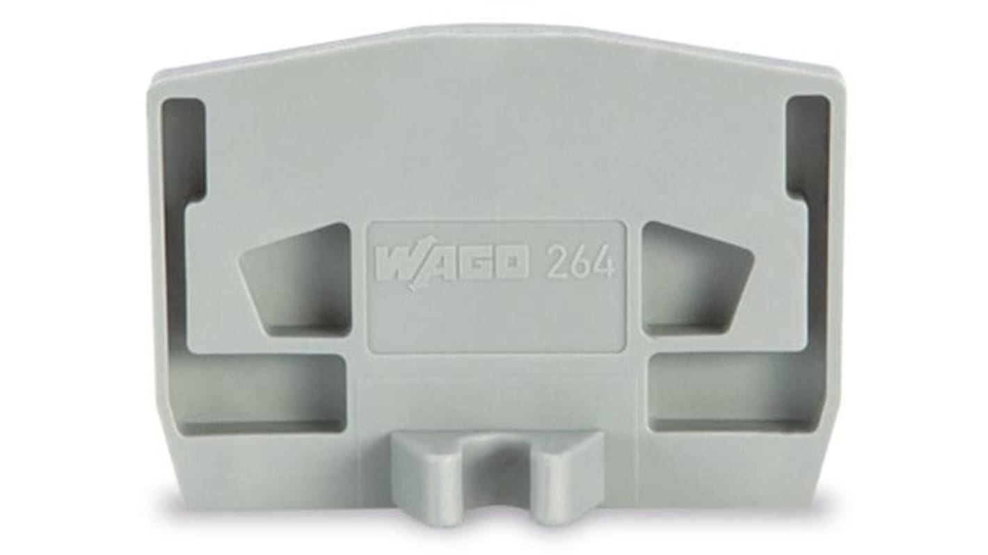 264-361 | WAGO DINレール取付用端子アクセサリ エンド及び中間 264-361 | WAGO DINレール取付用端子アクセサリ エンド及び中間