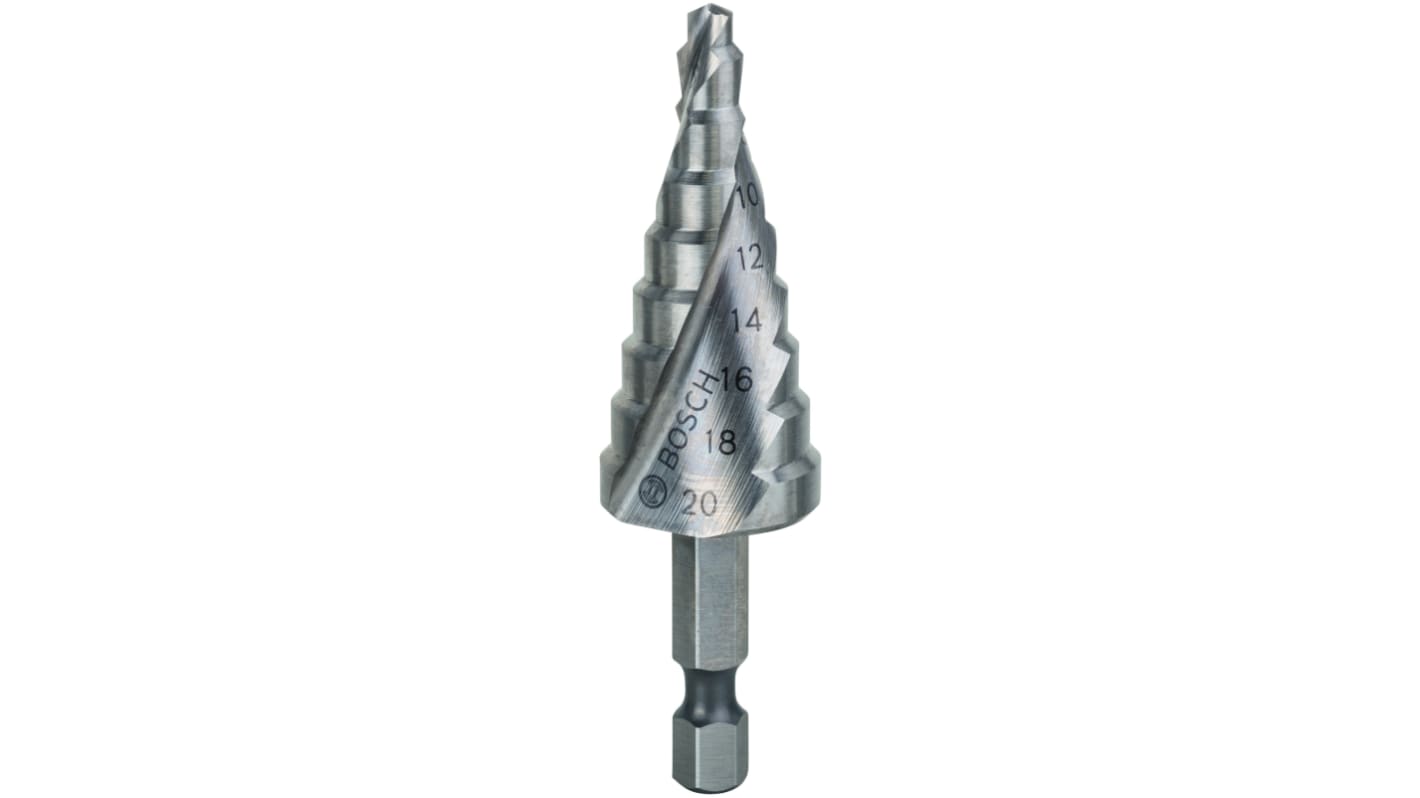 Bosch ドリルビット HSS 全長70.5 mm 90° ヘッド径4mm, 1フルート