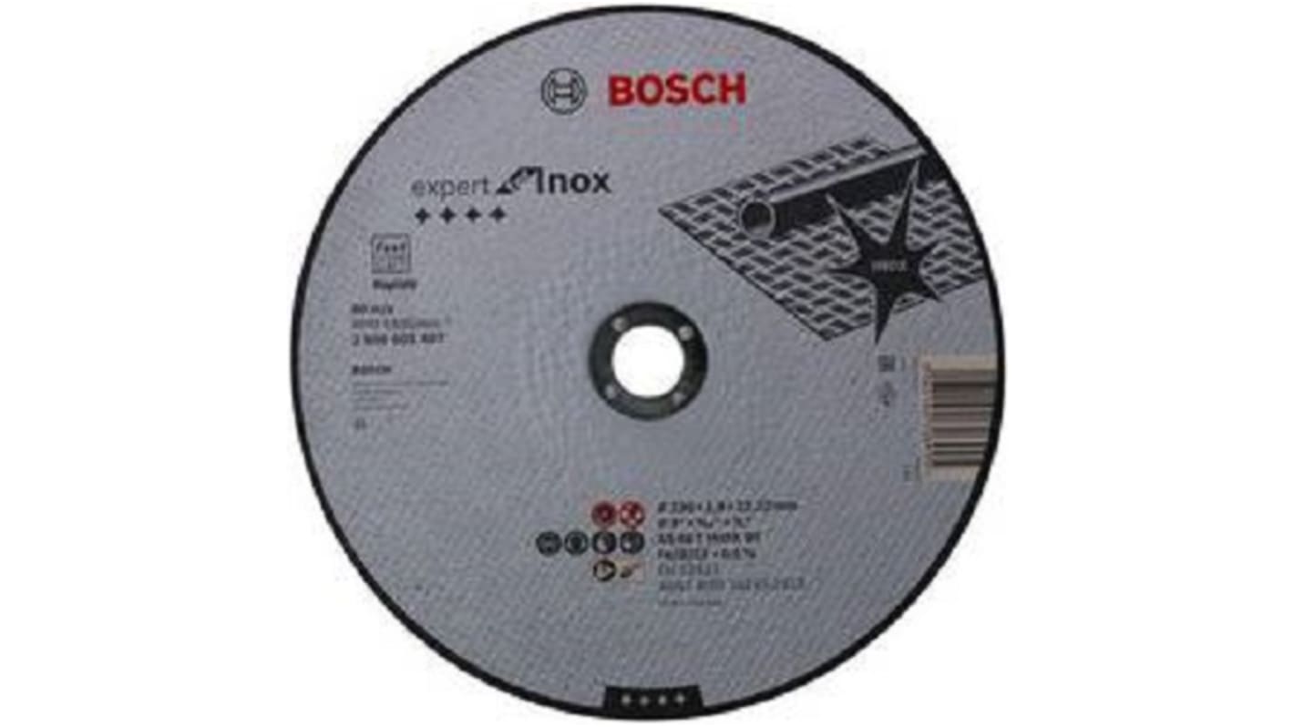 Disco de desbaste de Óxido de Aluminio Bosch, P46, Ø 230mm x 22.23mm