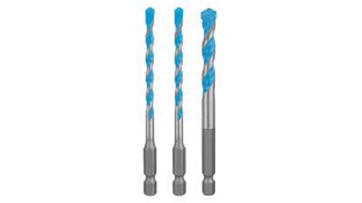 Bosch 瓷砖钻头 钻头套装, 3件套, 菱形制, 5mm至8mm, 用于多材料