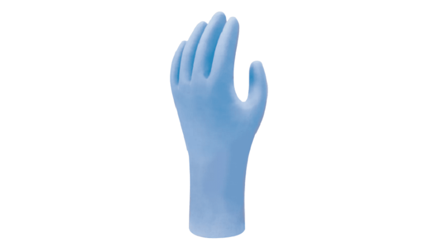 Gants jetables Showa taille S, Nitrile Non poudrés, x 100 gants