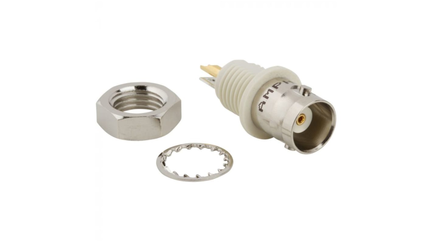 Amphenol RF RFコネクタ レセプタクル バルクヘッド BNCコネクタ