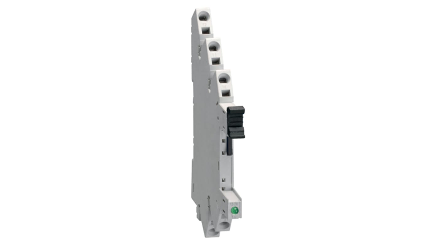 Lovato 继电器底座, 250V, 2触点, DIN导轨安装, 适用于继电器