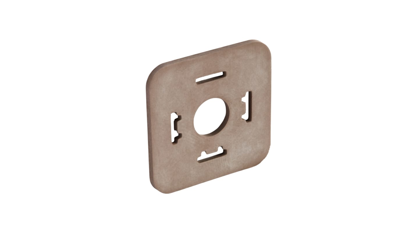Hirschmann Brown Flat Gasket IP67 for use with Form A Female Connectors