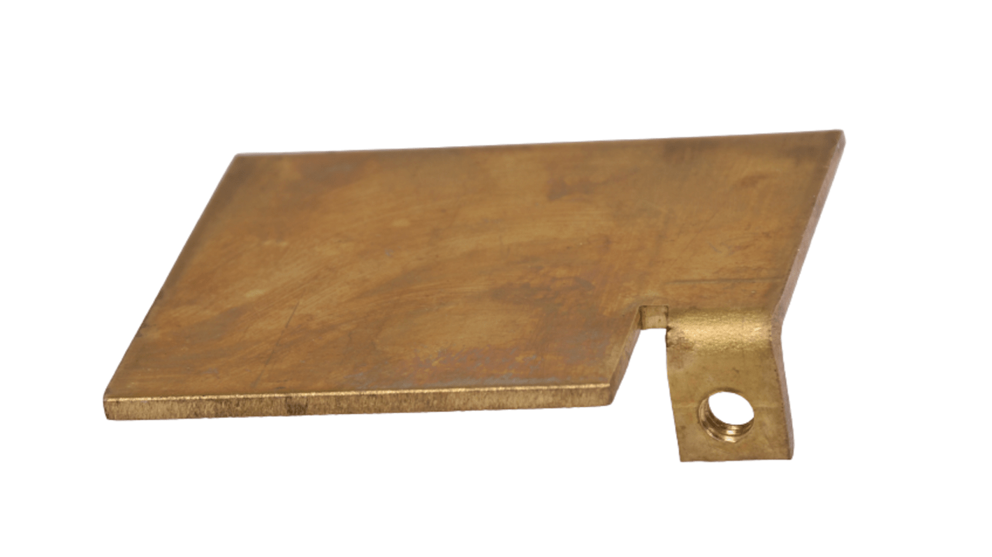 RS PRO Brass Gland Plate, 3mm H, 162mm W, 345mm L for Use with RS PRO GRP Enclosure