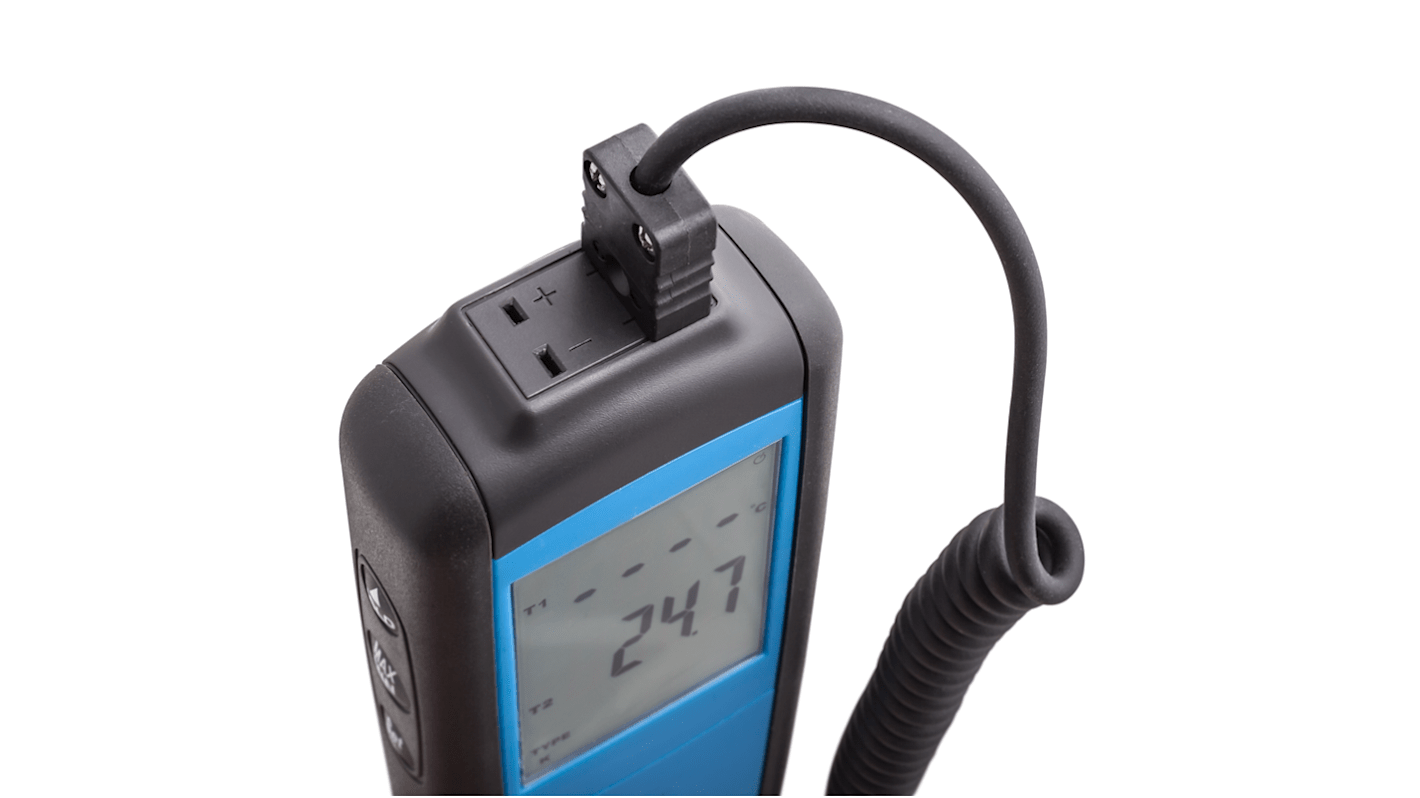 SKF Probe Digital Thermometer for Multipurpose Use, K Probe, ±0.5 % Accuracy