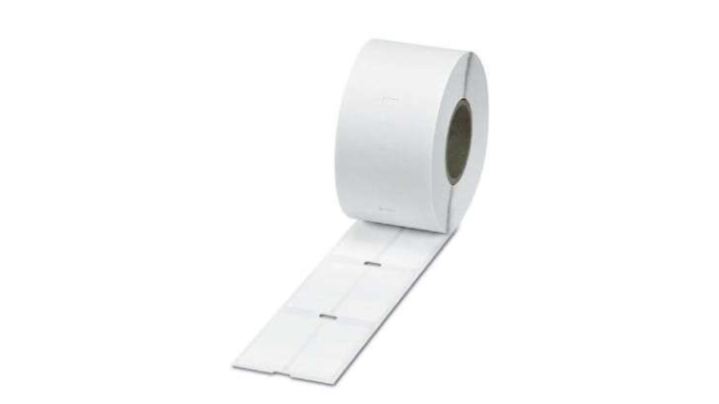 Phoenix Contact WML 12 (25X19)R on White Label, 57.15 m Length, 25.4 mm Width