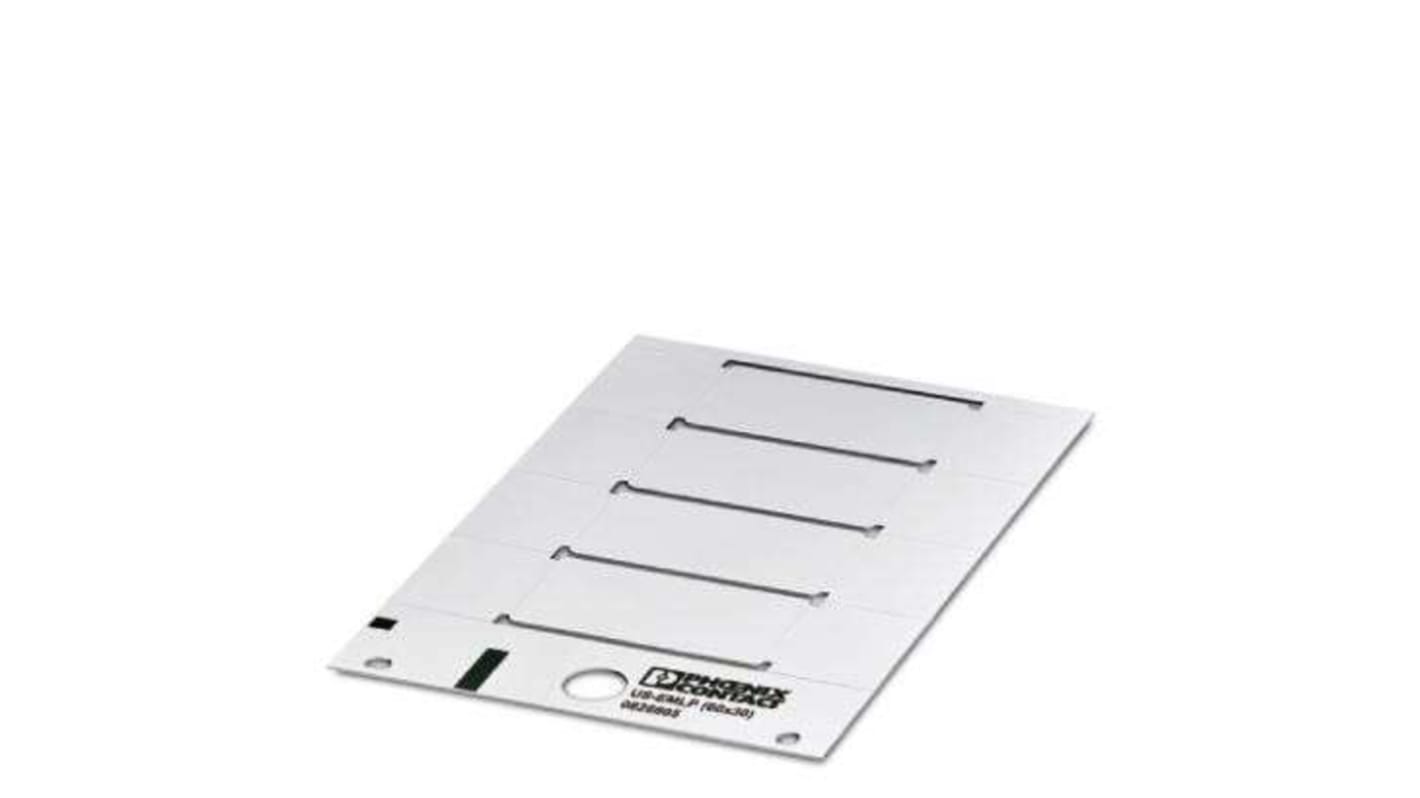 Phoenix Contact 标签, 白底, 60 mm宽, 用于BLUEMARK ID, BLUEMARK ID COLOR, THERMOMARK CARD, THERMOMARK CARD 2.0, THERMOMARK