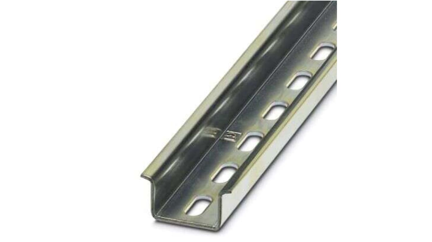 Phoenix Contact Perforated DIN Rail, 2000mm x 35mm x 15mm