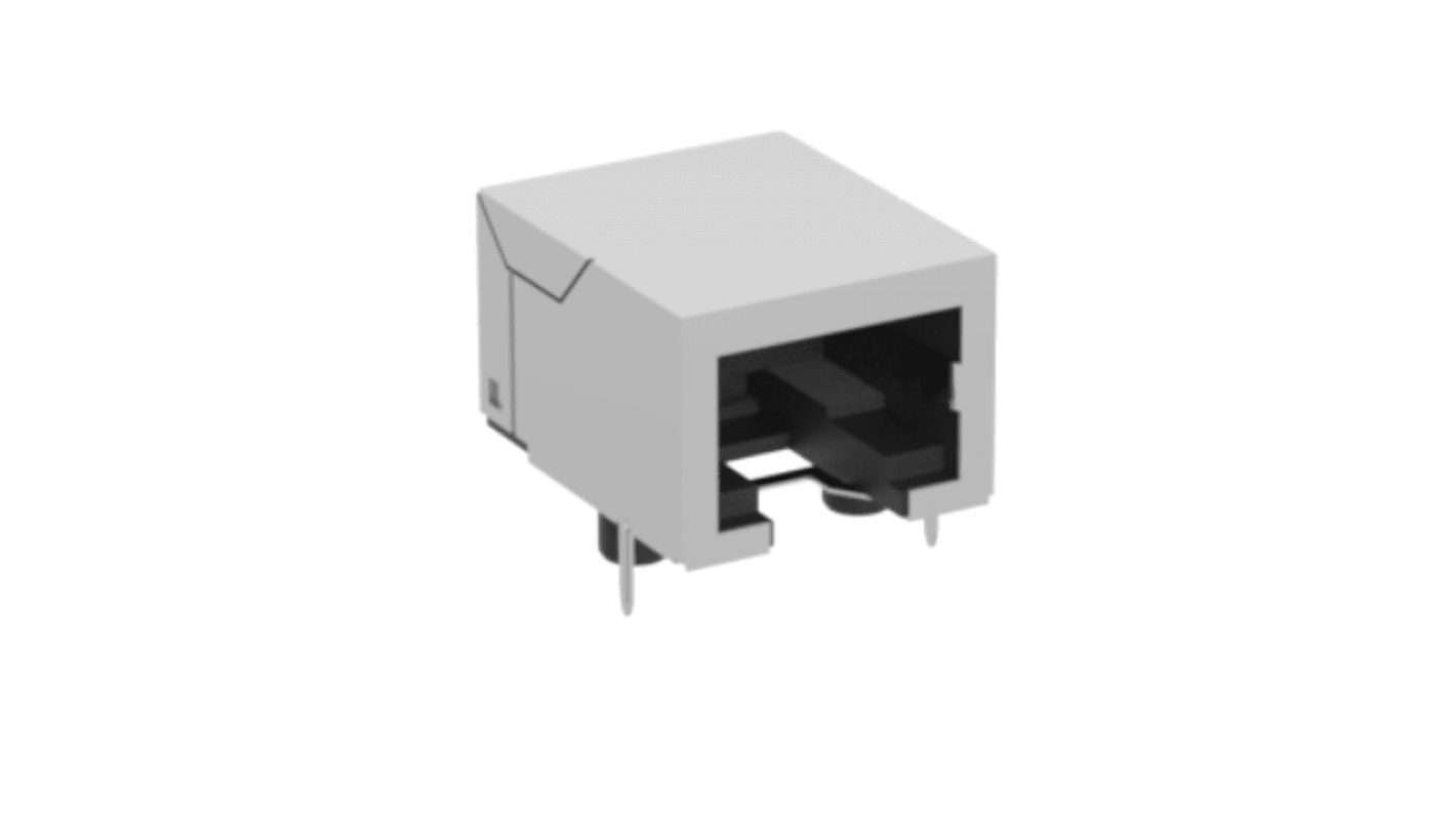 Módulo de conector RJ Cat5 Hembra ERNI, de 8P-8C vías
