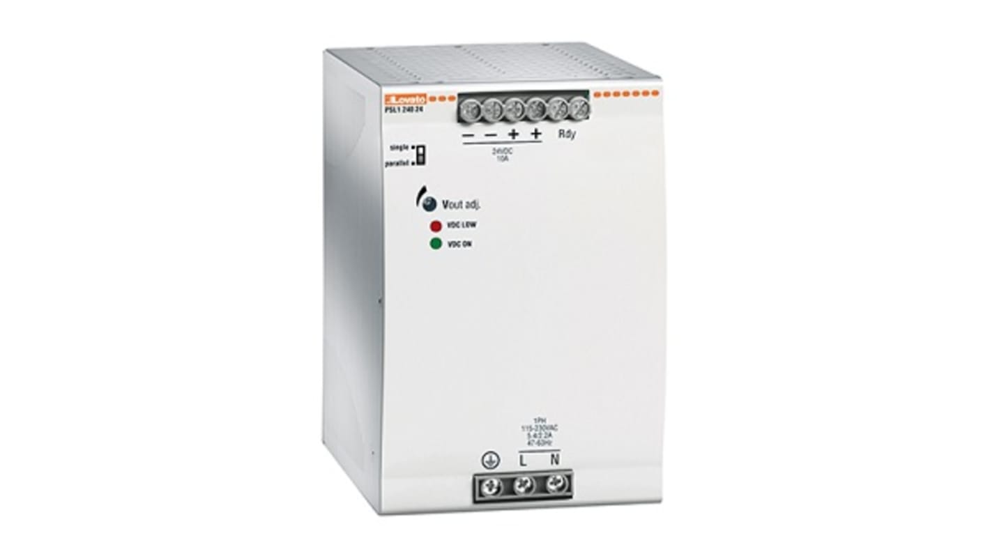 Napájecí zdroj na lištu DIN 300W Spínaný 12.5A, výstup: 24V dc