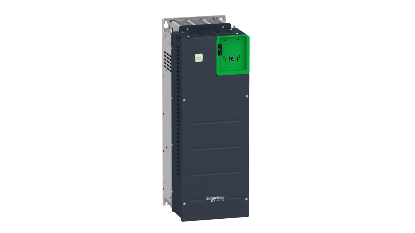 Schneider Electric Inverter Drive, 75 kW, 3 Phase, 380 → 500 V, 86.9 A, 98.9 A, 112.7 A, 131.3 A, ATV630 Series