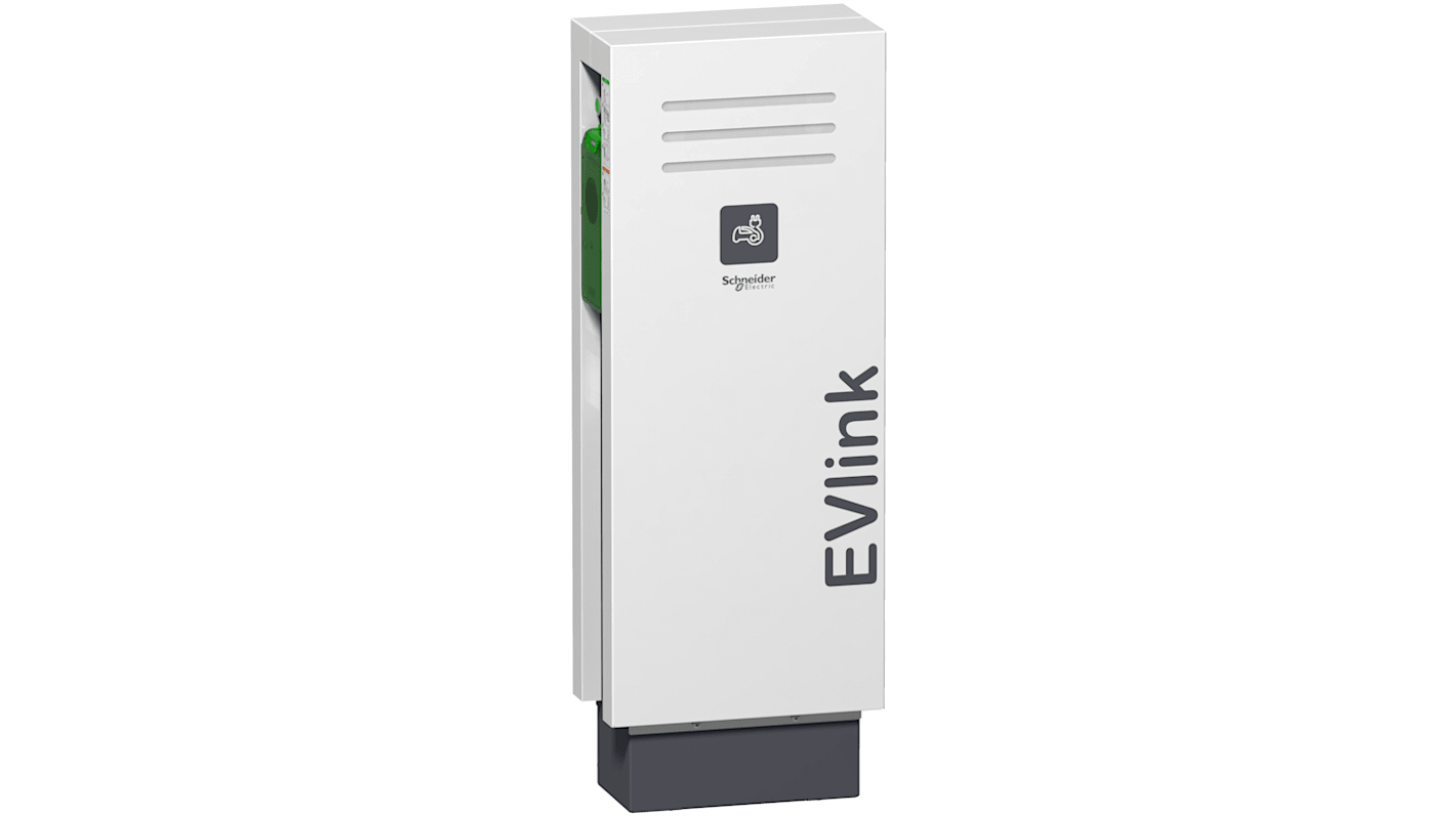 Schneider Electric 1-Phasen EV-Ladestation 7kW, 220 → 240V ac / 32A, 413mm x 220mm x 1146mm