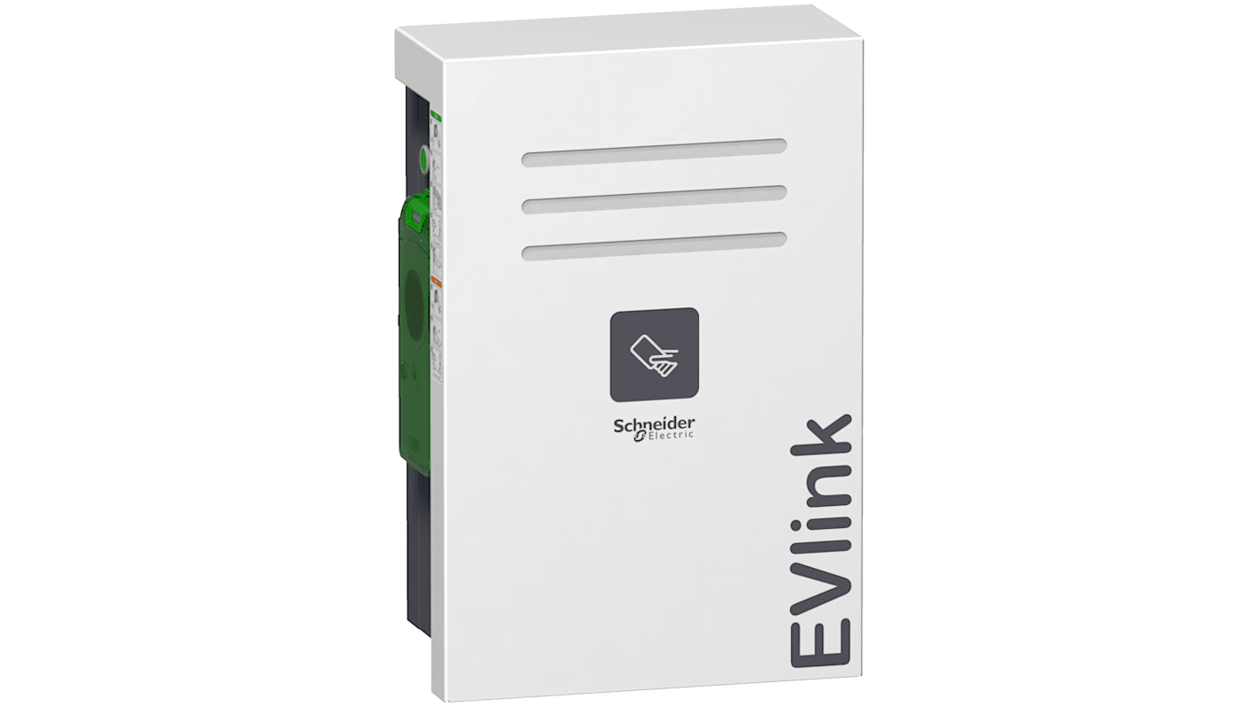 Schneider Electric 1,3-Phasen EV-Ladestation 22kW, 220 → 240V ac / 32A, 413mm x 256mm x 620mm