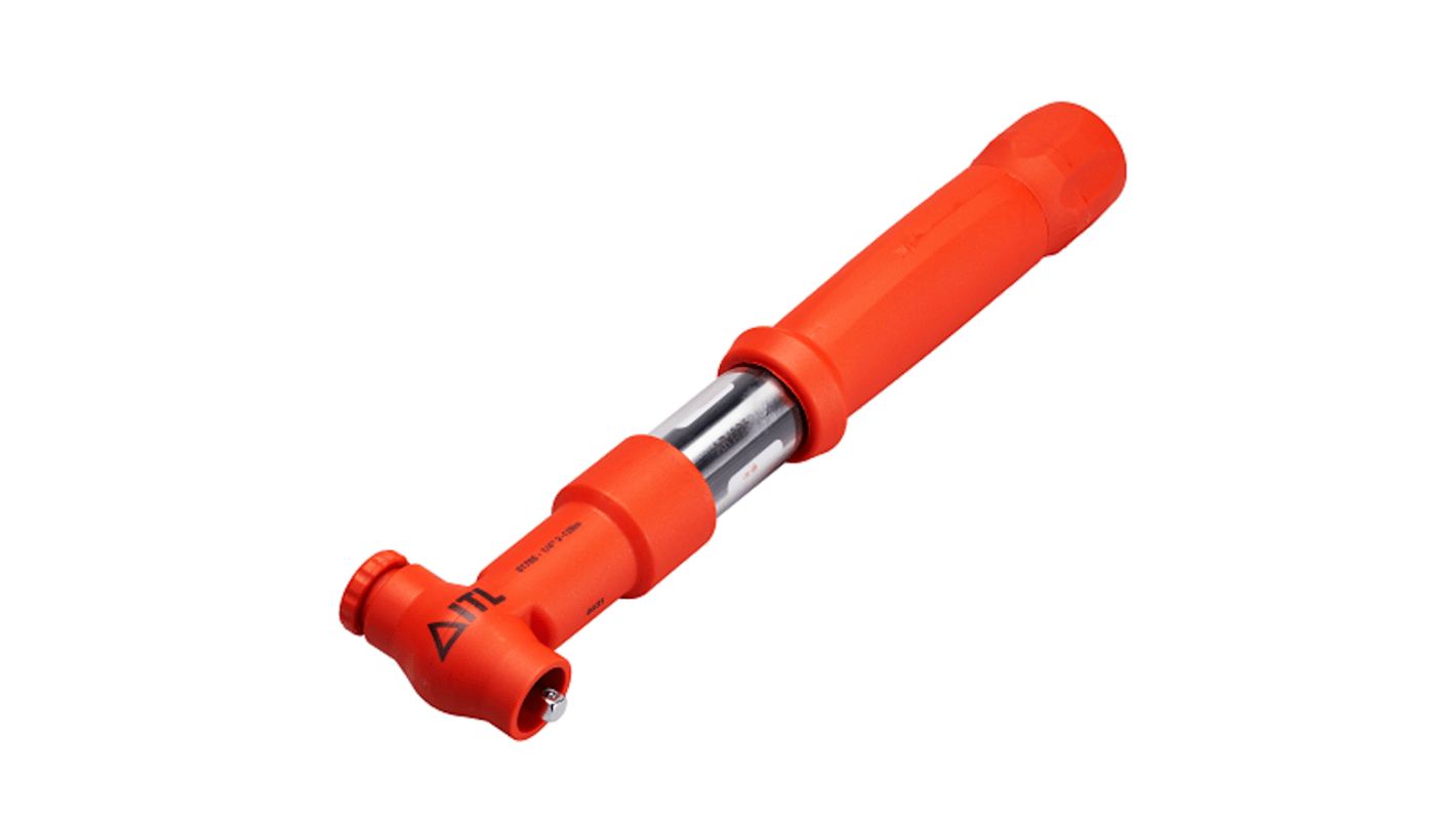 ITL Insulated Tools Ltd Mechanical Torque Wrench, 2 → 12Nm, 1/4 in Drive, Square Drive