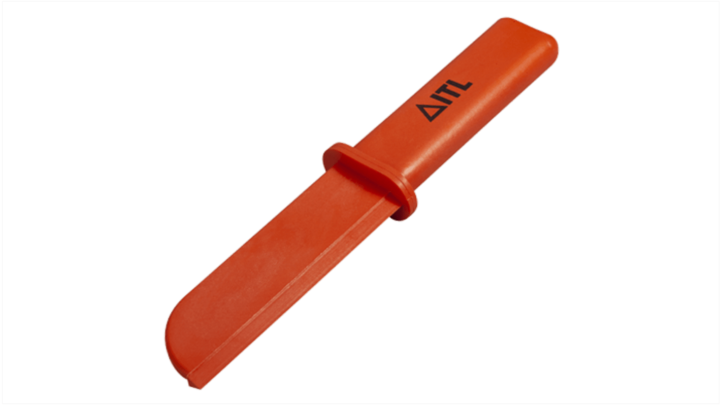 ITL Insulated Tools Ltd Cable Knife, VDE/1000V, 215 mm Overall, 11 cm Blade, Plastic Handle