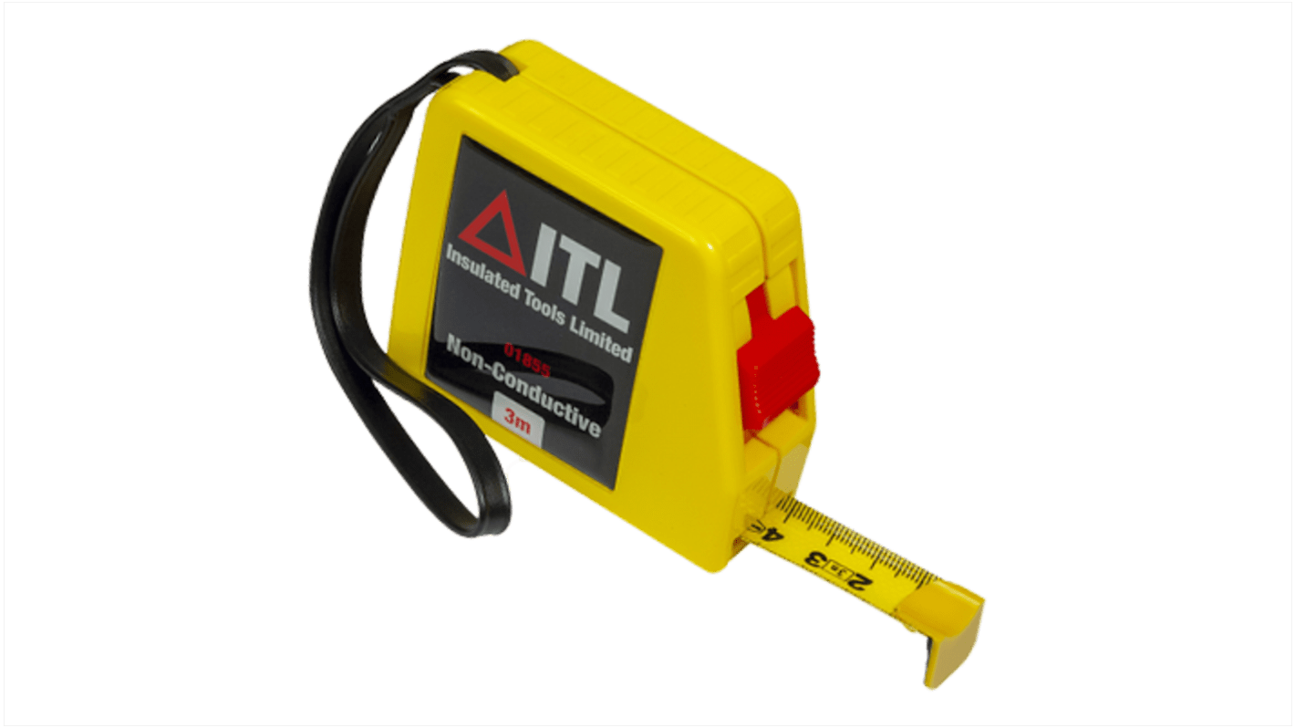 01855 ITL Insulated Tools Ltd 3m Tape Measure Metric RS