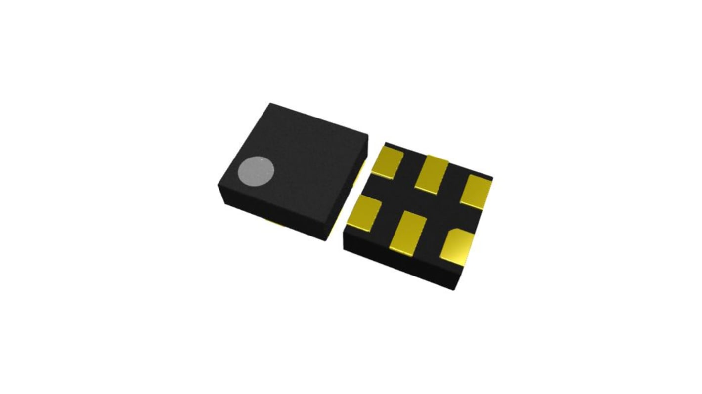 Wzmacniacz RF NJG1143UA2-TE1, 20 dB, EPFP-A2 6-pinowy, Nisshinbo Micro Devices