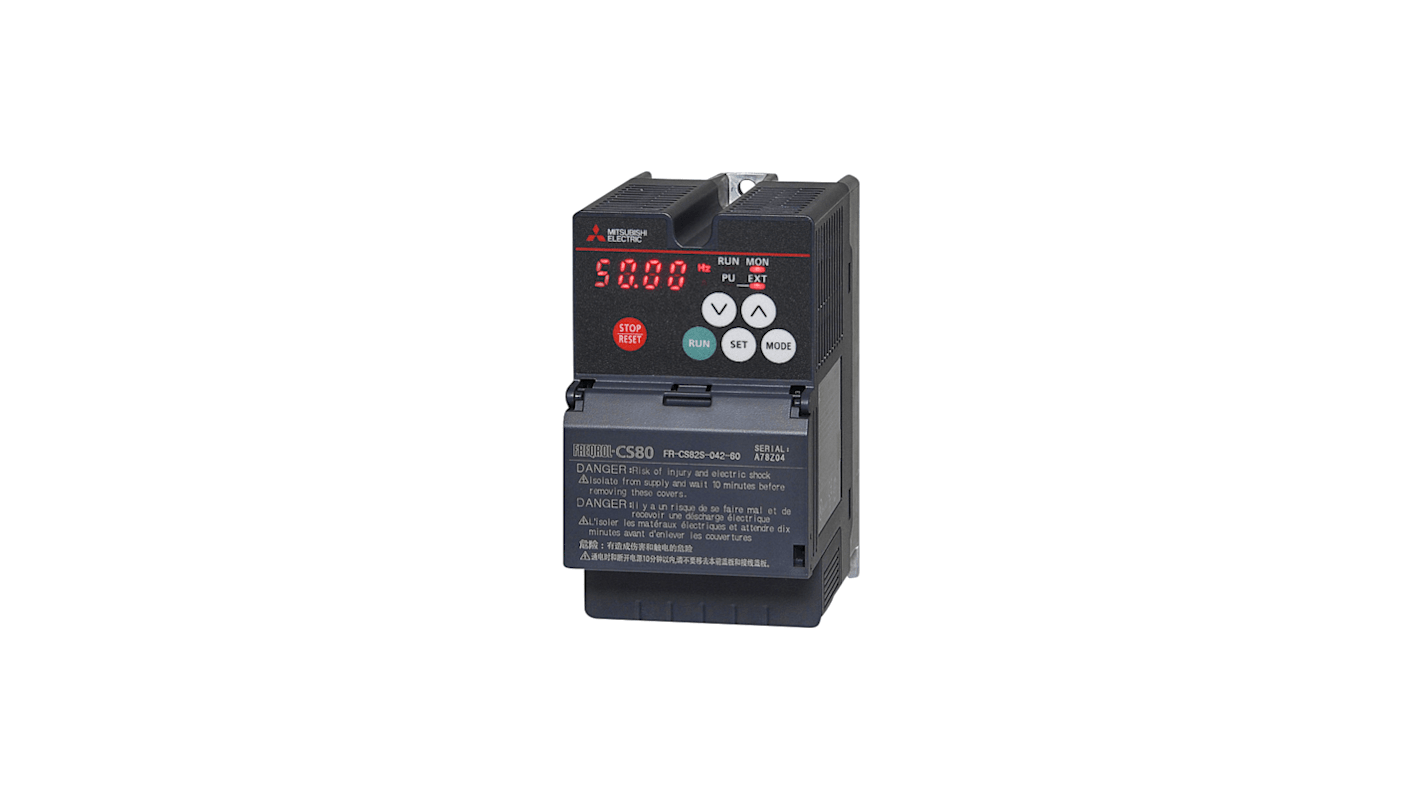 Rs-Online Inverter Mitsubishi Electric 0 75 kW 200 →240 V CA 1 fase 120Hz