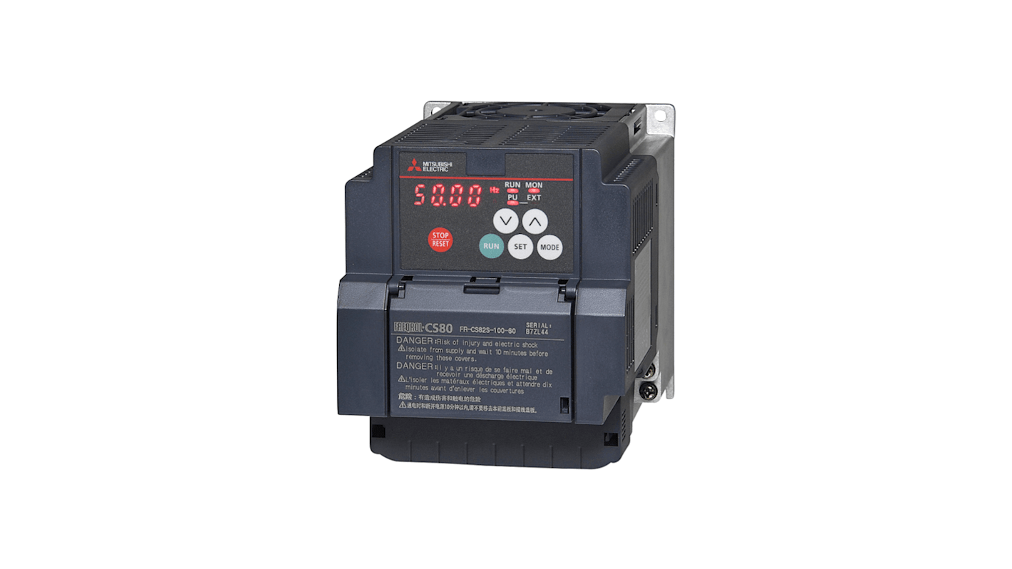 Rs-Online Inverter Mitsubishi Electric 2 2 kW 200 →240 V CA 1 fase 120Hz